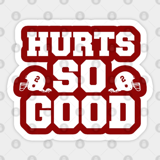 HURTS SO GOOD Sticker by thedeuce